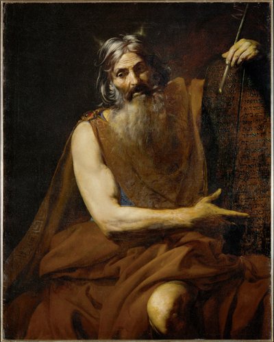 Moses by Valentin de Boulogne