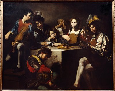 The Low Relief Concert by Valentin de Boulogne