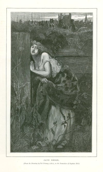 Jane Shore by Valentine Cameron Prinsep