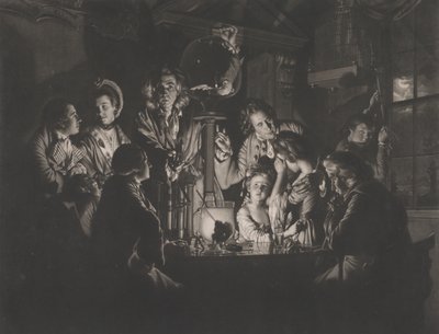 A Philosopher Shewing an Experiment on the Air Pump by Valentine Green