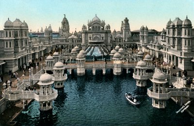 Court of Honour, Imperial International Exhibition, London by Valentine and Sons Ltd
