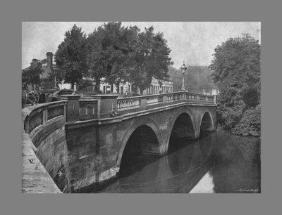 Leamington Bridge, c1900 by Valentine and Sons Ltd