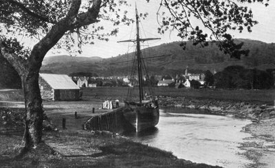 The Harbour, Gatehouse of Fleet, Dumfries and Galloway, Scotland by Valentine and Sons Ltd