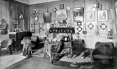 A room in Stirling Castle, Scotland, 1924-1926 by Valentine and Sons Ltd