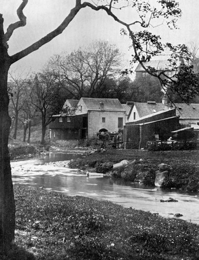 Old Mill, Milngavie, East Dunbartonshire, Scotland by Valentine and Sons Ltd