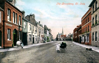 The Broadway, St Ives, Cambridgeshire by Valentine and Sons Ltd