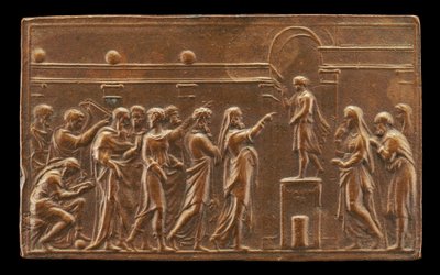 Jesus Among the Doctors, 1537 or after by Valerio Belli