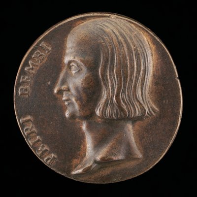 Pietro Bembo, 1470-1547, Cardinal 1538 [obverse], probably 1532 by Valerio Belli