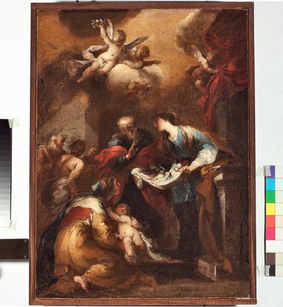 Miracle of St Sitha or Citha by Valerio Castello