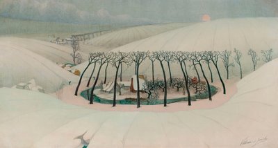 A Farm in a Valley, c.1916 by Valerius de Saedeleer
