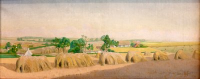 Landscape at Ingooigem by Valerius de Saedeleer