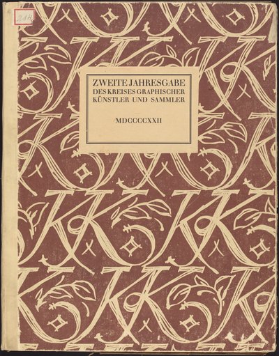 The Second Annual Gift of the Circle of Graphic Artists and Collectors by Various Artists