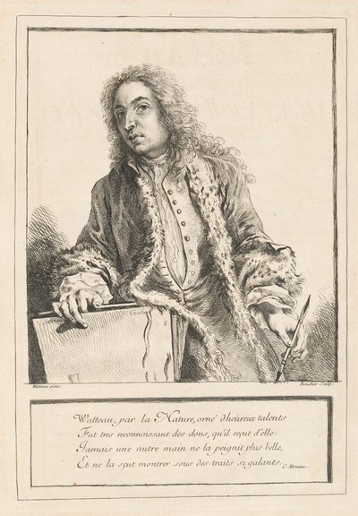 Figures of Different Characters, Landscapes, and Studies Drawn from Nature by Antoine Watteau (volume I) by Various Artists after Antoine Watteau