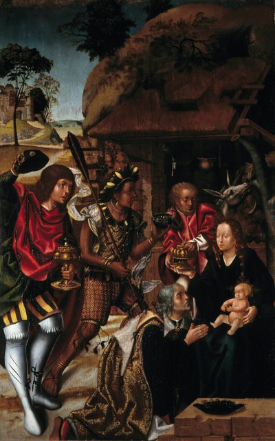 The Adoration of the Magi by Vasco (c.1475 c.1542) Fernandes