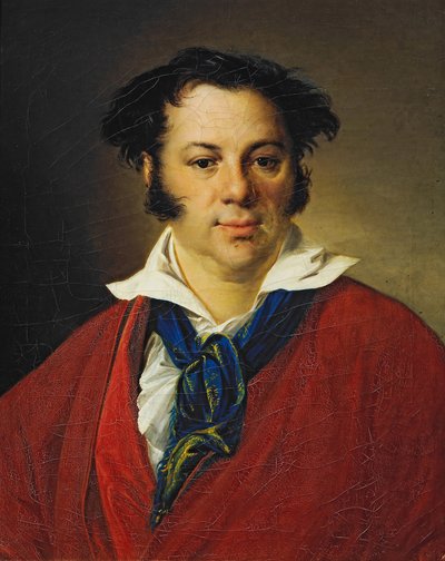 Portrait of K. Ravich by Vasili Andreevich Tropinin