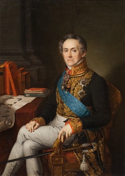 Portrait of Ivan Vasilyevich Tutolmin 1751-1839, 1830s by Vasili Andreevich Tropinin