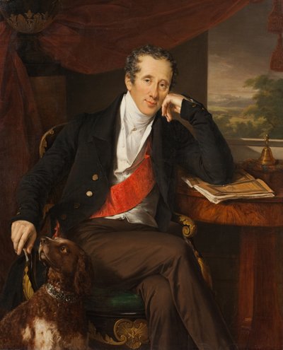 Portrait of Count Nikita Petrovich Panin, 1830s by Vasili Andreevich Tropinin