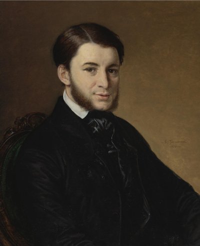 Portrait of Leonid Matveyevich Muromtsev by Vasili Andreevich Tropinin