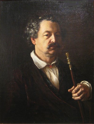Portrait of the Composer Alexander Aleksandrovich Alyabyev 1787-1851 by Vasili Andreevich Tropinin