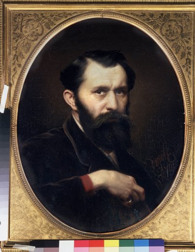 Self Portrait by Vasili Grigorevich Perov