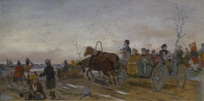 Holy Saturday Evening by Vasili Grigorevich Perov