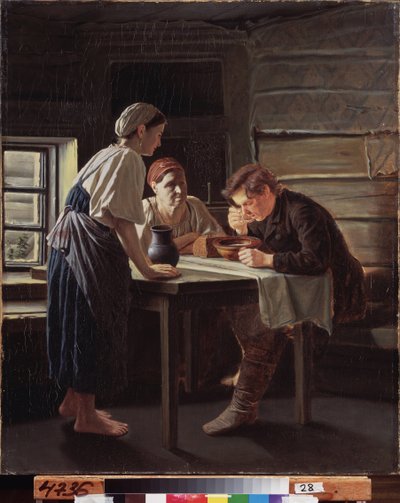 The Reception of the Pilgrim by Vasili Grigorevich Perov