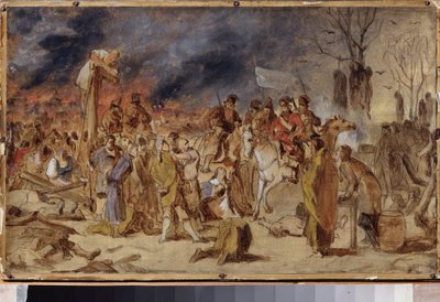 The Revolt of Pugachev in 1773 by Vasili Grigorevich Perov