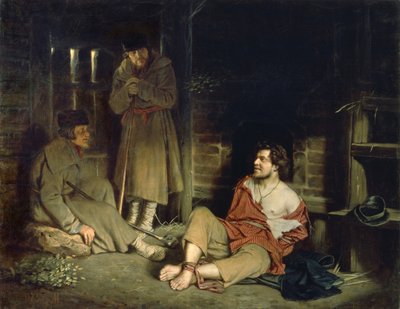 An Arrant Knave Arrested person by Vasili Grigorevich Perov