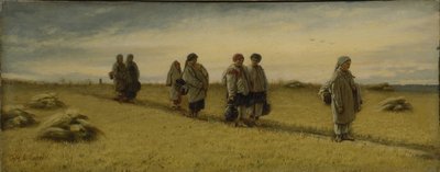 The Return of the Reapers from the Field in the Ryazan province, 1874 by Vasili Grigorevich Perov