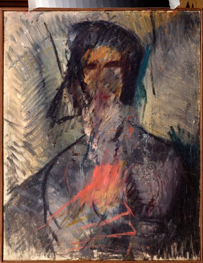 Portrait of the poet Vladimir Mayakovsky by Vasili Nikolayevich Chekrygin