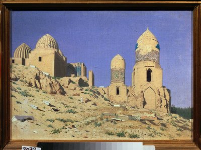 Necropolis Shah I Zinda in Samarkand by Vasili Vasilievich Vereshchagin