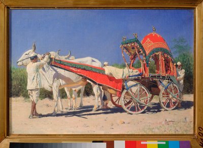 Vehicle of a Rich Family in Delhi by Vasili Vasilievich Vereshchagin