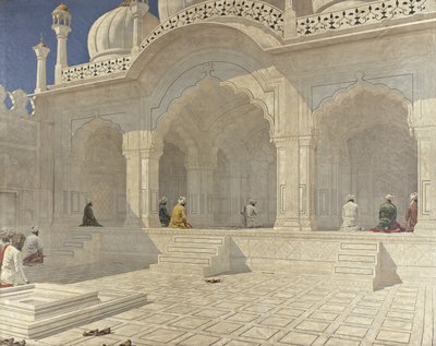 The Pearl Mosque Moti Masjid, Delhi by Vasili Vasilievich Vereshchagin