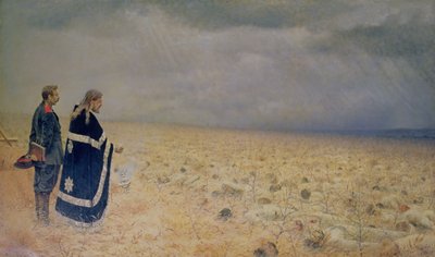 The Vanquished. Requiem for the Dead by Vasili Vasilievich Vereshchagin