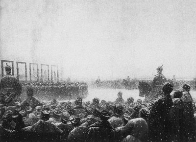 The Execution of the Terrorists in Russia by Vasili Vasilievich Vereshchagin