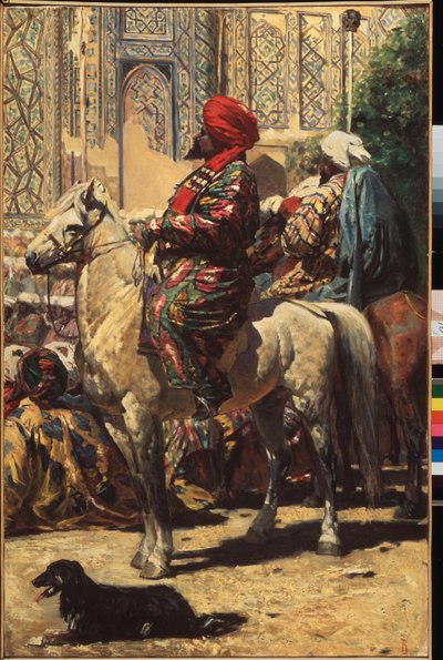 A Horseman in Samarkand by Vasili Vasilievich Vereshchagin