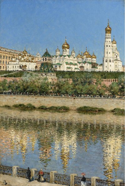 View of the Moscow Kremlin by Vasili Vasilievich Vereshchagin