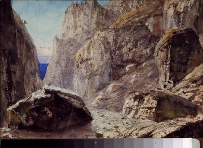 Stage Design for the Opera Orpheo ed Euridice by Ch. Gluck by Vasilij Dmitrievich Polenov