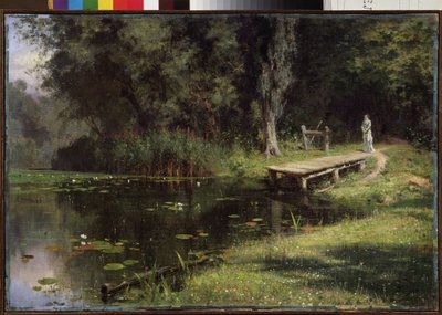 Overgrown Pond by Vasilij Dmitrievich Polenov