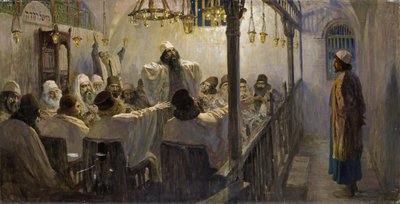 He is guilty of death! by Vasilij Dmitrievich Polenov