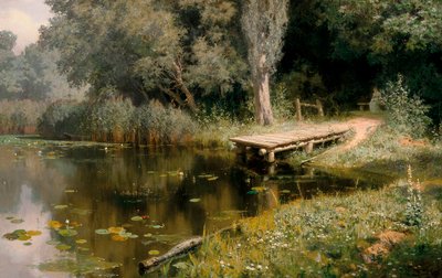 The Overgrown Pond by Vasilij Dmitrievich Polenov