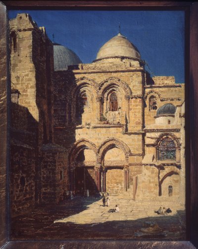 The Church of the Holy Sepulchre in Jerusalem by Vasilij Dmitrievich Polenov