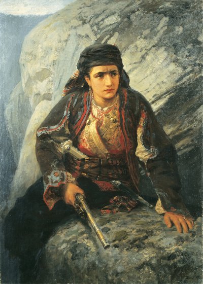 The Herzegovinian on Lookout by Vasilij Dmitrievich Polenov