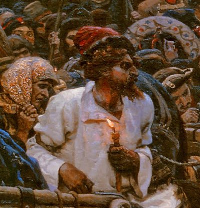 The Morning of the Execution of the Streltsy in 1698 by Vasilij Ivanovic Surikov