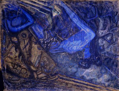 Mourning the Death of Michail Vrubel by Vasily Ivanovich Denisov