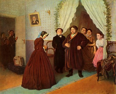 The Governess arrives at the Merchant