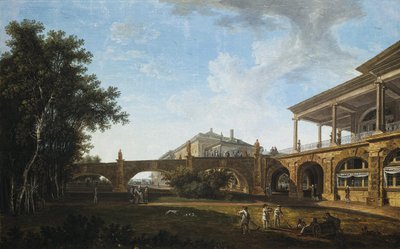 Ramp of the Cameron Gallery in the Park in Tsarskoye Selo, 1794 by Vasily Petrovich Petrov