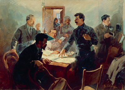 The Staff of the October Revolution of 1917 by Vasily Semyonovich Svarog