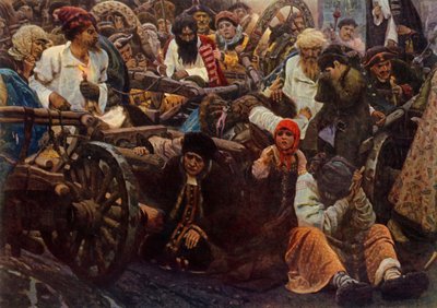 The Morning Before the Execution, 1881, 1965 by Vasily Surikov
