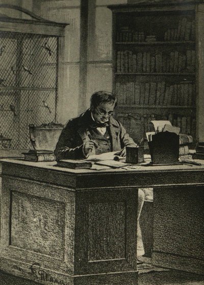 Portrait of the Philologist and Publisher Nikolai Ivanovich Grech 1787-1867 by Georg Wilhelm Timm